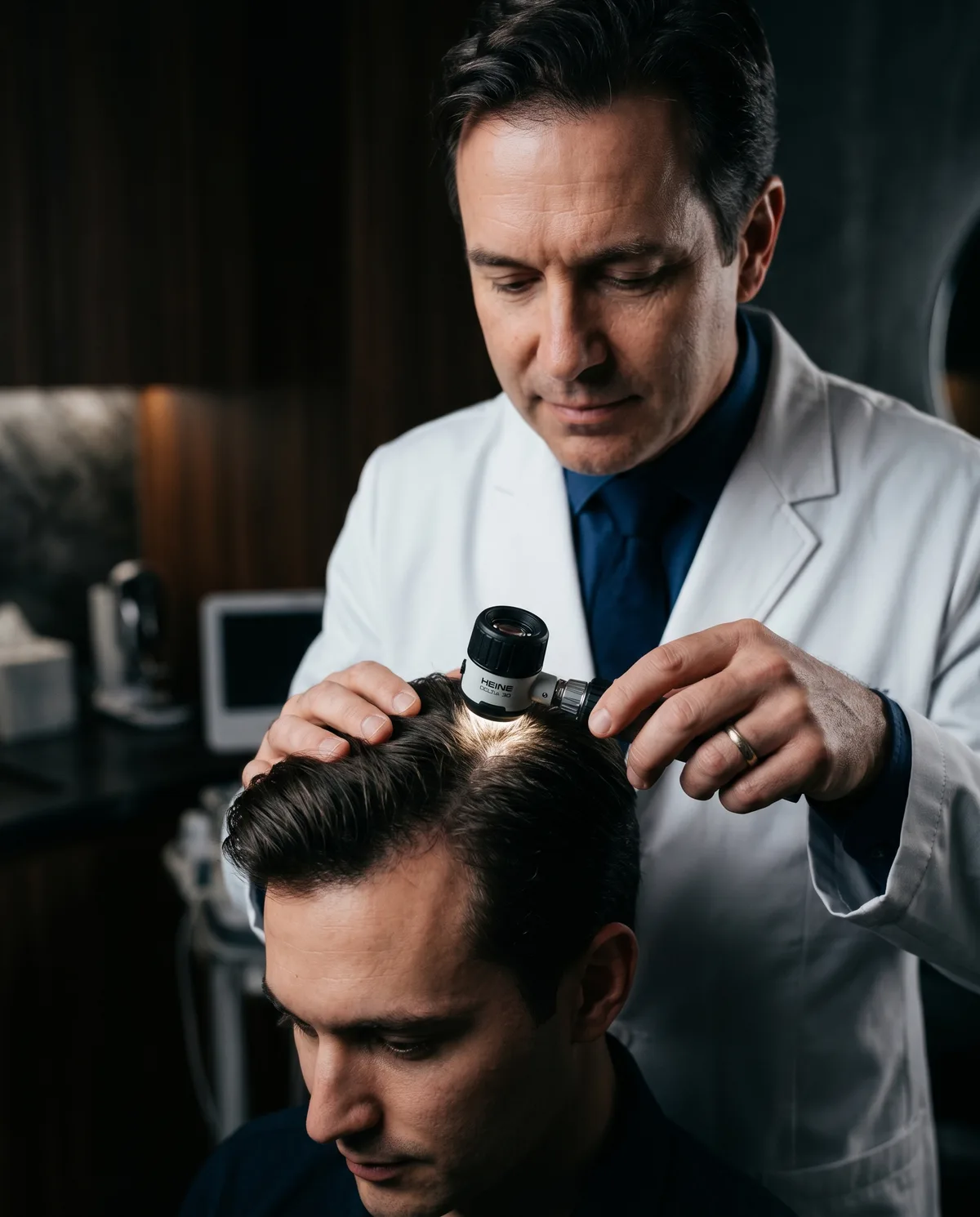 Hair restoration consultation at Mocasa